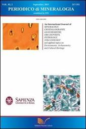 Periodico di mineralogia. Ediz. inglese (2013). Vol. 82\2