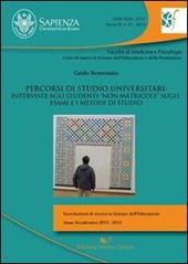 Percorsi di studio universitari. Interviste agli studenti «non matricole» sugli esami e i metodi di studio