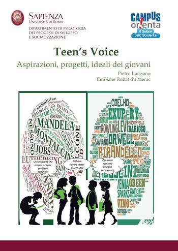 Teen's voice. Vol. 1: Aspirazioni, progetti, ideali dei giovani. - Pietro Lucisano, Emiliane Rubat du Merac - Libro Nuova Cultura 2015 | Libraccio.it