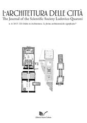 L' architettura delle città. The Journal of the Scientific Society Ludovico Quaroni (2015). Vol. 6: ordini in architettura. Le forme architettoniche significano?, Gli.