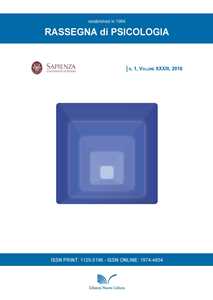 Rassegna di Psicologia (2016). Vol. 1