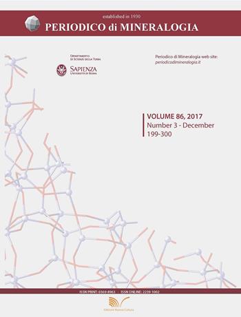 Periodico di mineralogia. Vol. 86 - Ballirano Paolo - Libro Nuova Cultura 2017 | Libraccio.it