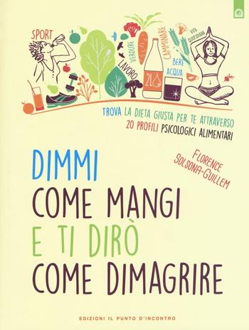 Dimmi come mangi e ti dirò come dimagrire. Trova la dieta giusta per te attraverso 20 profili psicologici alimentari - Florence Solsona-Guillem - Libro Edizioni Il Punto d'Incontro 2016, Salute e benessere | Libraccio.it