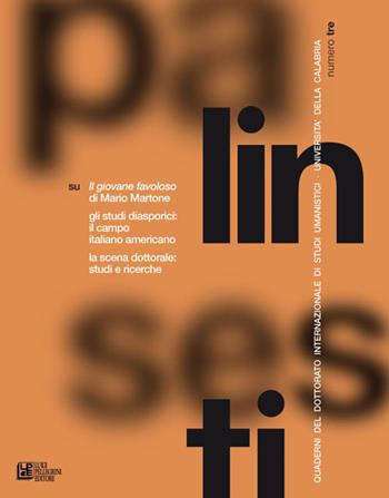Palinsesti. Vol. 3  - Libro Pellegrini 2015 | Libraccio.it