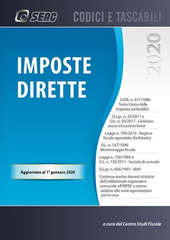 Imposte dirette  - Libro Seac 2020, Codici e tascabili | Libraccio.it