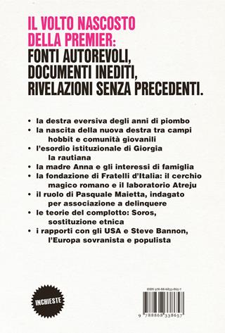 Meloni segreta. Origini, ascesa e trionfo di una lady di ferro vestita di nero - Andrea Palladino - Libro Ponte alle Grazie 2023, Inchieste | Libraccio.it