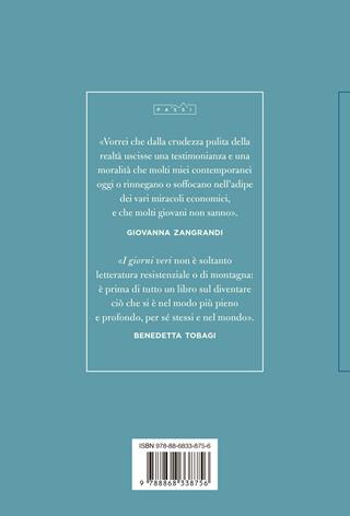 I giorni veri. Diario della Resistenza - Giovanna Zangrandi - Libro Ponte alle Grazie 2023, Passi | Libraccio.it