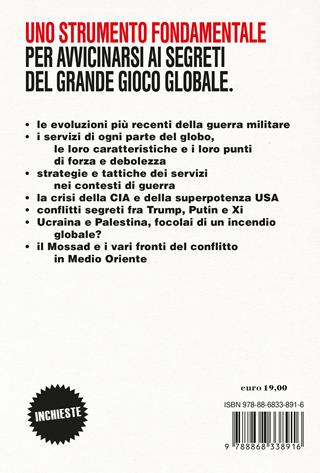 I servizi segreti e la guerra - Aldo Giannuli - Libro Ponte alle Grazie 2025, Inchieste | Libraccio.it