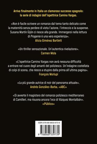 Progenie - Susana Martín Gijón - Libro Ponte alle Grazie 2025, Scrittori | Libraccio.it