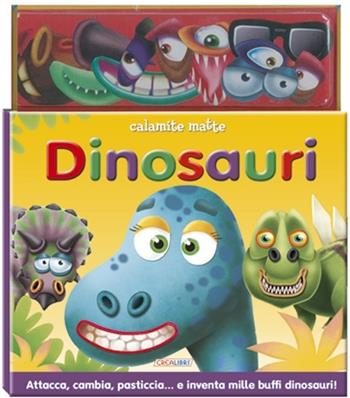 Dinosauri. Con magneti. Ediz. illustrata  - Libro Crealibri 2014, Calamite matte | Libraccio.it