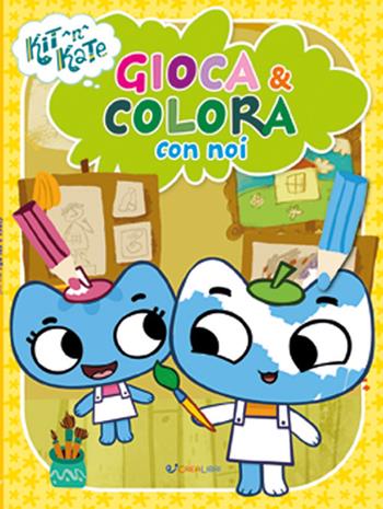 Gioca & colora con noi. Kit N Kate. Ediz. illustrata  - Libro Crealibri 2020 | Libraccio.it
