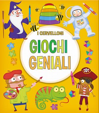 Giochi geniali. I cervelloni  - Libro Crealibri 2021 | Libraccio.it