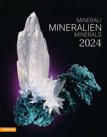 Mineralien-Minerali–Minerals. Calendario 2024. Ediz. multilingue  - Libro Athesia 2023 | Libraccio.it