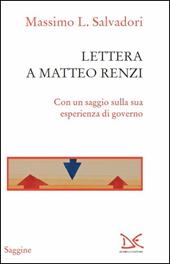 Lettera a Matteo Renzi