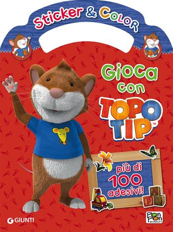 Gioca con Topo Tip. Sticker e color. Con adesivi - Cristina Panzeri - Libro Pon Pon Edizioni 2015 | Libraccio.it