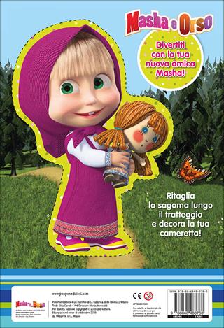 Maxi poster Masha e Orso - Elisa Carati - Libro Pon Pon Edizioni 2015 | Libraccio.it