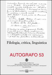 Filologia, critica, linguistica  - Libro Interlinea 2015, Autografo | Libraccio.it