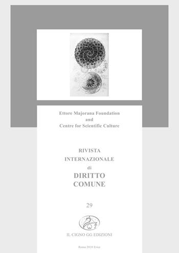 Rivista internazionale di diritto comune (2018). Vol. 29  - Libro Euno Edizioni 2020 | Libraccio.it