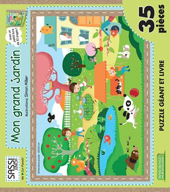 Mon grand jardin. Libro puzzle. Ediz. illustrata - Simon Miller - Libro Sassi 2014 | Libraccio.it