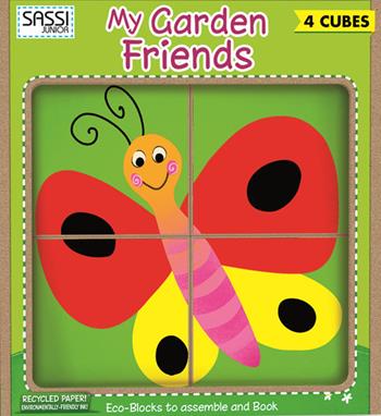 My garden friends. Eco-cubotti. Ediz. illustrata. Con gadget - Mathew Neil - Libro Sassi 2014, Sassi junior | Libraccio.it