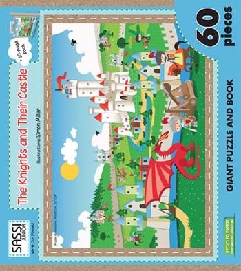 The knights and their castle. Libro puzzle. Ediz. illustrata. Con libro - Simon Miller - Libro Sassi 2014 | Libraccio.it