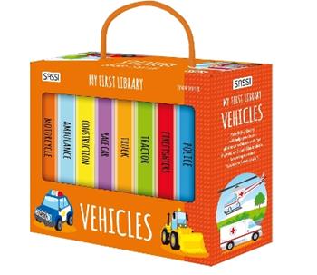 Vehicles. My first library. Ediz. illustrata - Simon Miller - Libro Sassi 2015, Sassi junior | Libraccio.it