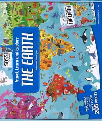 The earth. Travel, learn and explore. Ediz. illustrata. Con gadget - Mathew Neil, Matteo Gaule - Libro Sassi 2015 | Libraccio.it