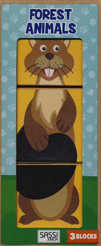Forest animals. Eco-cubotti. Ediz. illustrata. Con gadget - Simon Miller - Libro Sassi 2015, Sassi junior | Libraccio.it