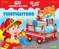 Firefighters. Assemble and build. Libro puzzle - Simon Miller - Libro Sassi 2015, Sassi junior | Libraccio.it