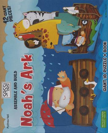 Noah's ark. Assemble and build. Libro puzzle. Ediz. illustrata - Mathew Neil - Libro Sassi 2015, Sassi junior | Libraccio.it