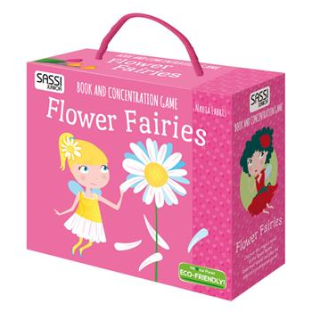 Flower fairies. Book and concentration game. Con gadget - Nadia Fabris - Libro Sassi 2015, Sassi junior | Libraccio.it