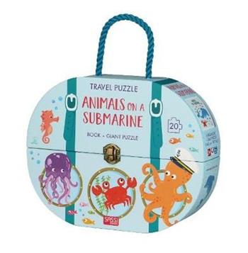 Animals on a submarine. Travel puzzle. Ediz. a colori. Con puzzle - Ester Tomè - Libro Sassi 2019, Sassi junior | Libraccio.it