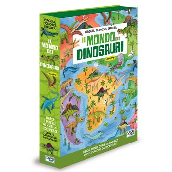 Il mondo dei dinosauri. Viaggia, conosci, esplora. Ediz. a colori. Con puzzle - Alberto Borgo, Irena Trevisan - Libro Sassi 2017, Science | Libraccio.it
