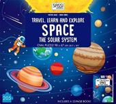 Space. The solar system. Travel, learn and explore. Libro puzzle. Ediz. a colori. Con puzzle