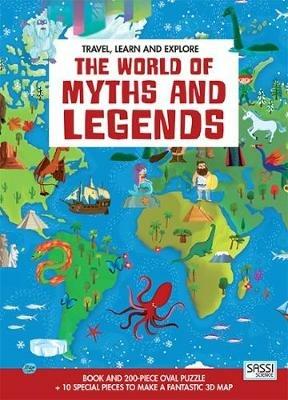 The world of myths and legends. Travel, learn and explore. Ediz. a colori. Con puzzle - Matteo Gaule, Valentina Facci - Libro Sassi 2018, Science | Libraccio.it