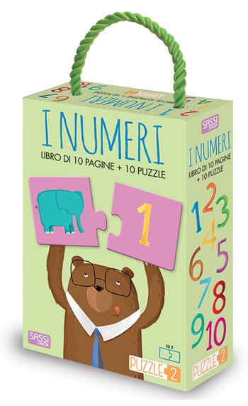 I numeri. Puzzle 2. Ediz. a colori. Con puzzle - Matteo Gaule, Ester Tomè - Libro Sassi 2019, Sassi junior | Libraccio.it