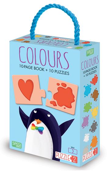 Colours. Puzzle 2. Ediz. a colori. Con puzzle - Matteo Gaule, Ester Tomè - Libro Sassi 2019, Sassi junior | Libraccio.it