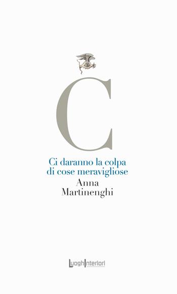 Ci daranno la colpa di cose meravigliose - Anna Martinenghi - Libro LuoghInteriori 2025, La coda dell'occhio | Libraccio.it