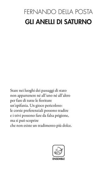 Gli anelli di Saturno - Fernando Della Posta - Libro Ensemble 2018, Alter | Libraccio.it