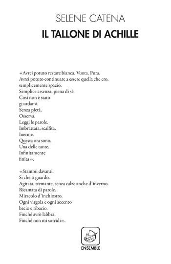Il tallone di Achille - Selene Catena - Libro Ensemble 2020, Alter | Libraccio.it