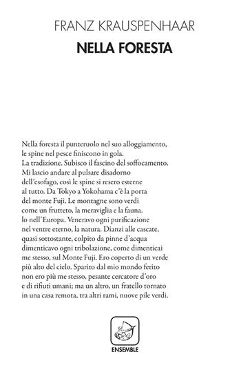 Nella foresta - Franz Krauspenhaar - Libro Ensemble 2021, Alter | Libraccio.it