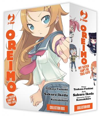 Oreimo. My sister can't be this cute. Box vol. 1-4 - Tsukasa Fushimi, Sakura Ikeda - Libro Edizioni BD 2015, J-POP | Libraccio.it