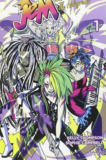 Jem e le Holograms. Misfits edition. Vol. 1 - Sophie Campbell, Kelly Thompson - Libro Edizioni BD 2016 | Libraccio.it