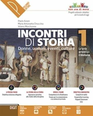 Incontri di storia. Donne, uomini, eventi, culture. Atlante storico. Incontri di cittadinanza. Con ebook. Con espansione online. Con DVD-ROM. Vol. 1 - Paolo Aziani, M. Antonietta Chiocchio, V. Marchionne - Libro Palumbo 2018 | Libraccio.it