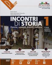 Incontri di storia. Donne, uomini, eventi, culture. Con ebook. Con espansione online. Con DVD-ROM. Vol. 1