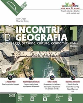 Incontri di geografia. Conoscere, scoprire, esplorare. Atlante geografico. Con ebook. Con espansione online. Con DVD-ROM. Vol. 1 - Luca Crippa, Maurizio Onnis - Libro Palumbo 2018 | Libraccio.it