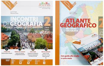 Incontri di geografia. Conoscere, scoprire, esplorare. Atlante geografico. Per la Scuola media. Con DVD-ROM. Vol. 2 - Luca Crippa, Maurizio Onnis - Libro Palumbo 2018 | Libraccio.it