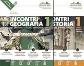 Incontri di storia. Donne, uomini, eventi, culture. Incontri di cittadinanza. Incontri di geografia. Con ebook. Con espansione online. Con DVD-ROM. Vol. 1