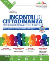 Incontri di cittadinanza. Percorsi per la nuova educazione civica. Con e-book. Con espansione online