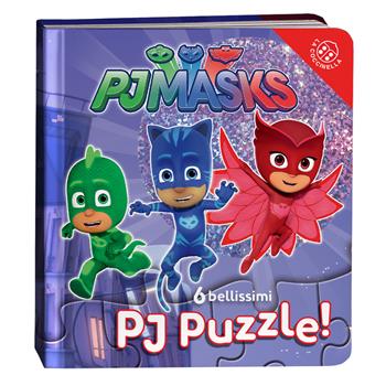 Pj Masks. 6 bellissimi Pj puzzle! Ediz. a colori  - Libro La Coccinella 2017 | Libraccio.it